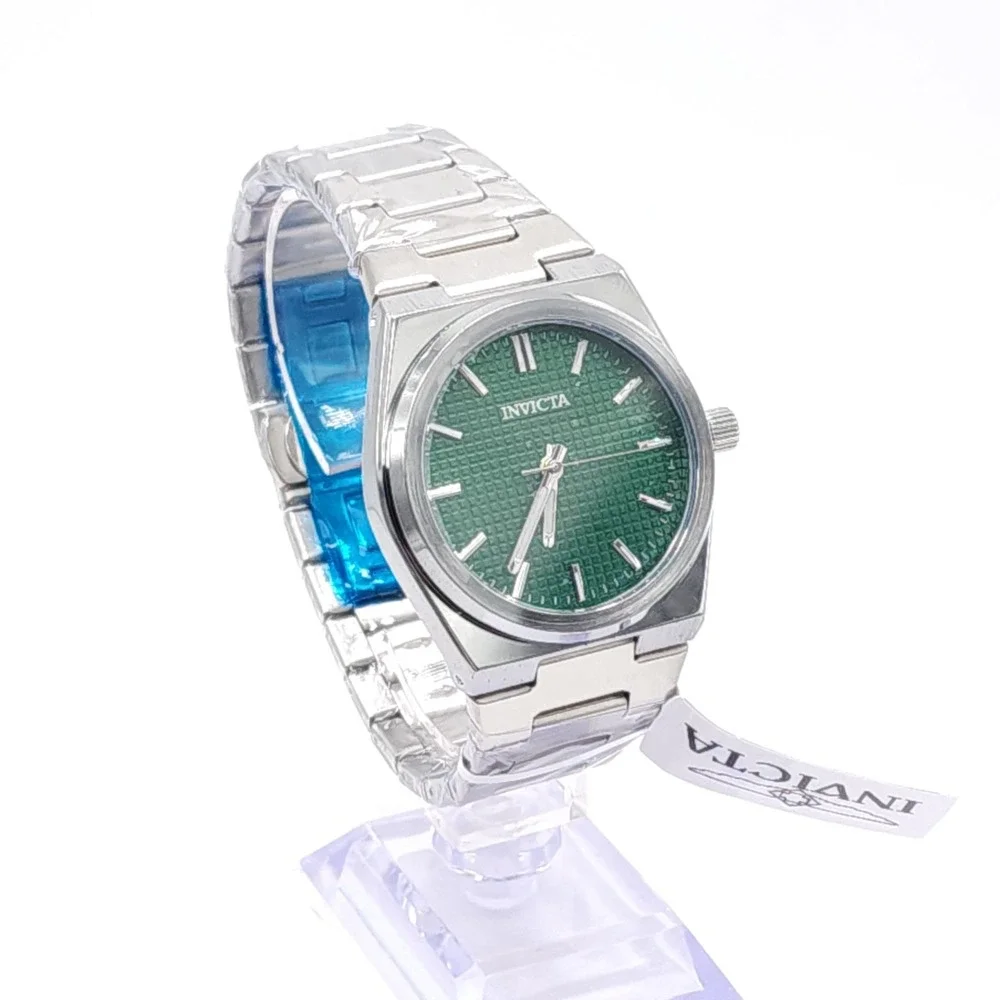 Invicta Celestial 69405 Men's Watch Green Dial Steel 40mm Quartz New